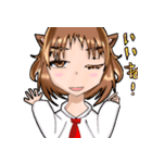 不思議な獣耳っ子3 馬の男の子ver.（個別スタンプ：25）