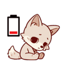 赤ちゃんオオカミの生活 (漢字) Ver5（個別スタンプ：33）