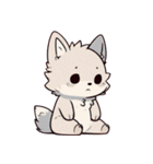 赤ちゃんオオカミの生活 (漢字) Ver5（個別スタンプ：37）