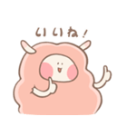 ひつじのメルロ - 愛でいっぱい (日本語版)（個別スタンプ：12）