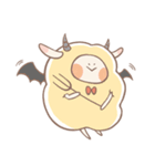 ひつじのメルロ - 愛でいっぱい (日本語版)（個別スタンプ：19）