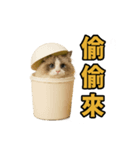 女神系もふもふ猫スタンプ〜第5弾〜（個別スタンプ：1）