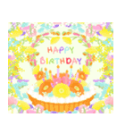 花咲く 母の日＆誕生日 癒しのお花（個別スタンプ：12）