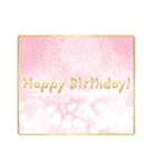 花咲く 母の日＆誕生日 癒しのお花（個別スタンプ：16）