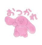 うさぴーの楽しい日常スタンプ（個別スタンプ：21）