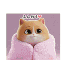 まんまる顔の猫様〜第二弾〜（個別スタンプ：39）