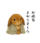 ツンデレなうさぎ！（個別スタンプ：7）