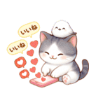 猫のつめあわせ【ずっと使える】（個別スタンプ：15）