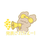 PENOちゃん推し活始めました♡黄色（個別スタンプ：20）