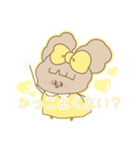 PENOちゃん推し活始めました♡黄色（個別スタンプ：25）
