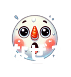まるいゆきの介のまるいスタンプ！（個別スタンプ：6）