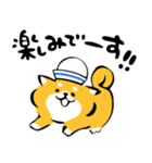 ふでしば34【雨、夏】柴犬（個別スタンプ：38）