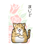 薔薇とエリザベス その1（個別スタンプ：3）