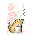 薔薇とエリザベス その1（個別スタンプ：24）