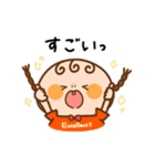 おさげちゃん。〜いつもそばに小さな相棒〜（個別スタンプ：5）