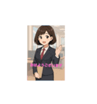 朝のおはよう元気マジック（個別スタンプ：1）