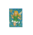 朝のおはよう元気マジック（個別スタンプ：5）