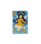 朝のおはよう元気マジック（個別スタンプ：6）