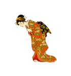 高田太夫と休日の花魁たち（個別スタンプ：18）