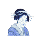 高田太夫と休日の花魁たち（個別スタンプ：19）