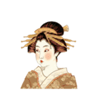 高田太夫と休日の花魁たち（個別スタンプ：20）