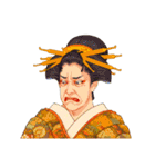 高田太夫と休日の花魁たち（個別スタンプ：22）