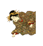 高田太夫と休日の花魁たち（個別スタンプ：32）
