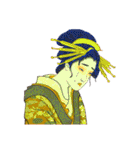 高田太夫と休日の花魁たち（個別スタンプ：35）