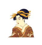 高田太夫と休日の花魁たち（個別スタンプ：37）