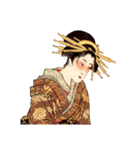 高田太夫と休日の花魁たち（個別スタンプ：38）