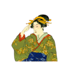 高田太夫と休日の花魁たち（個別スタンプ：39）