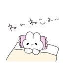 のんびりうさぎ。（個別スタンプ：17）