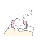 のんびりうさぎ。（個別スタンプ：24）