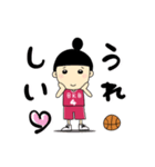 おだんごバスケ娘。（個別スタンプ：13）