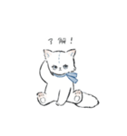 ねこっ 日常スタンプ（個別スタンプ：24）