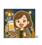 私とあなたとみんなのスタンプ（個別スタンプ：24）