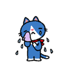 青猫さんはオトナなので（丁寧語）（個別スタンプ：32）