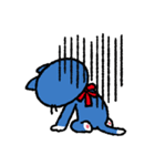 青猫さんはオトナなので（丁寧語）（個別スタンプ：33）