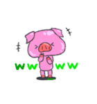 ぷるんとちょきんぶた（個別スタンプ：9）