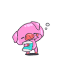 ぷるんとちょきんぶた（個別スタンプ：12）