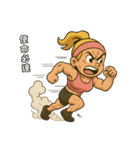 暴走フィットネス女子コーチ2（個別スタンプ：1）