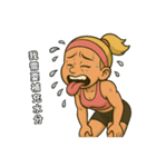 暴走フィットネス女子コーチ2（個別スタンプ：21）