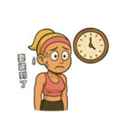 暴走フィットネス女子コーチ2（個別スタンプ：22）