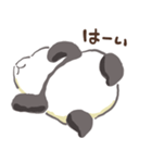 顔を見せてくれないパンダ（個別スタンプ：1）