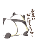 顔を見せてくれないパンダ（個別スタンプ：22）