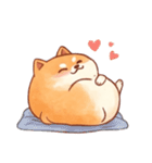 柴犬のスタンプ！！（個別スタンプ：4）