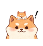 柴犬のスタンプ！！（個別スタンプ：21）