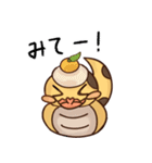 ぽてぽてヘビくんスタンプ（個別スタンプ：3）