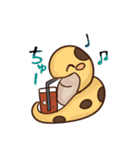ぽてぽてヘビくんスタンプ（個別スタンプ：13）