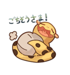 ぽてぽてヘビくんスタンプ（個別スタンプ：14）